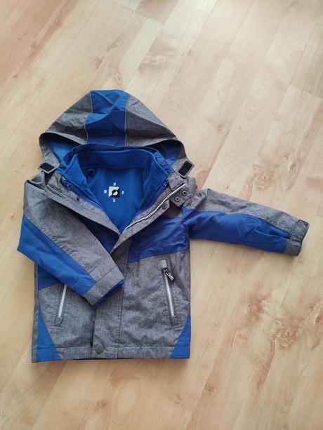 Bunda prechodná, 2 v 1, veľ. 116, nautic team, 116