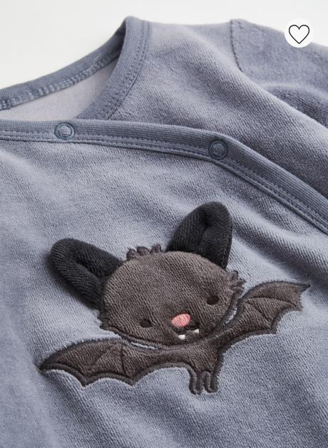 Velúrové pyžamo, h&m,56