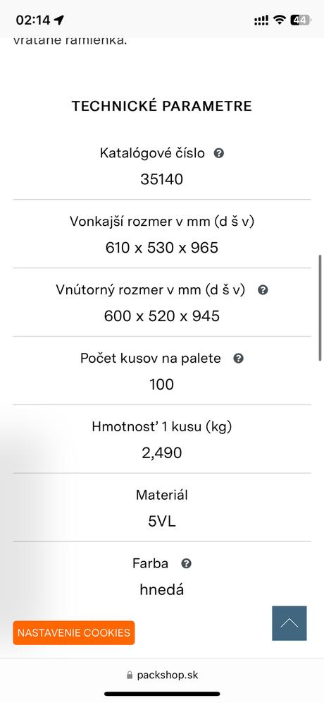 Krabica s vesiakom na saty box na saty, 