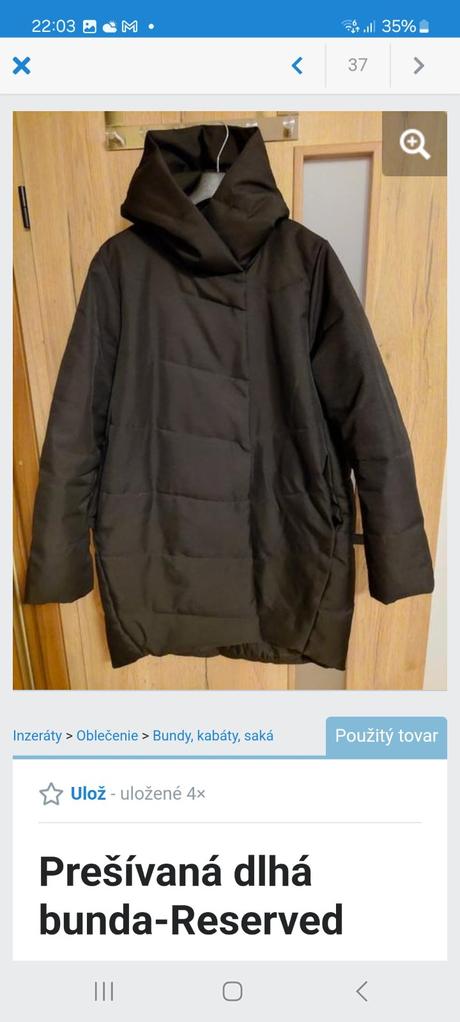 Zimná bunda, reserved,44