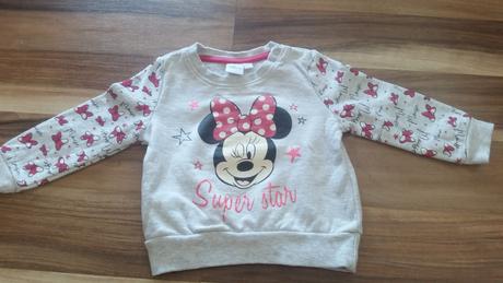 Nenosená mikina minnie 74, pepco,74