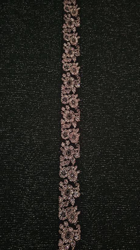 Spoločenské šaty so štólou vintage, s