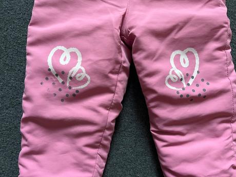 Zimný set bunda a otepľovačky na traky, pepco,92