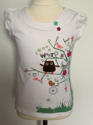 George tričko s aplikáciou sovy, george,116