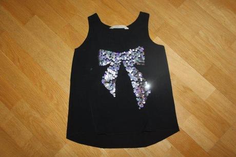 Tunika s mašľou, h&m,128