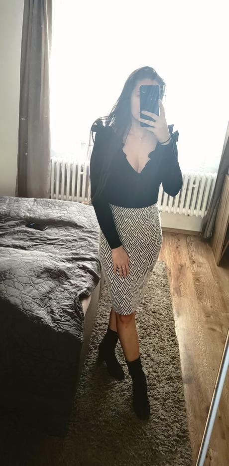 Zara svetrova sukňa, zara,s