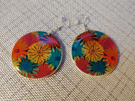 Handmade veľké náušnice, 