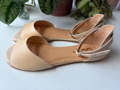 Shapen barefoot sandálky lily 3.0 natural, 38