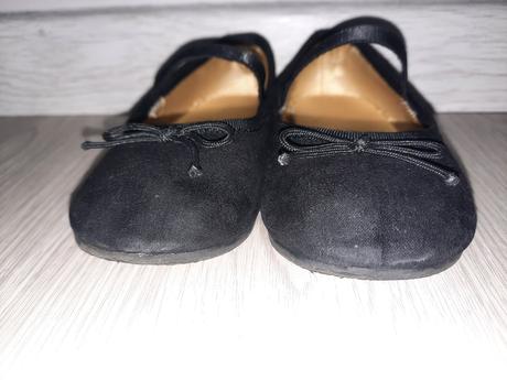 Čierne balerínky h&m (vd 14 cm), h&m,22