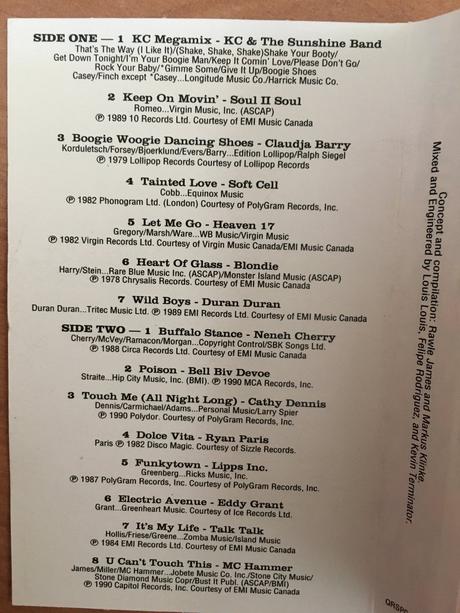 Kazeta deep down in dance, 