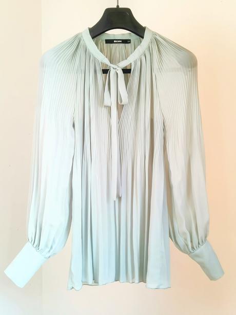 Bik bok - elegantná plisovaná blúzka, xs
