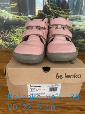 Barefoot zimné topánky, be lenka,35