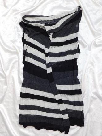 Luxusny predlzeny štylovy pulover/šaty, 38