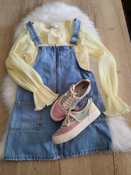 Riflové šaty pull&bear, pull&bear,s