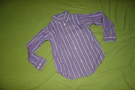 Pruzkovana kosielka ralph lauren, ralph lauren,98