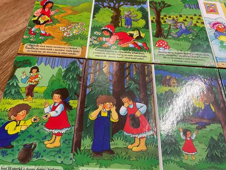 Malé rozprávky lepolero červená čiapočka perníková, 