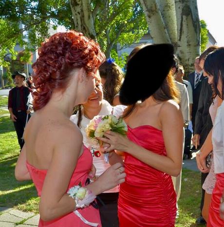 Červené kokteilové šaty - sugarbird, m