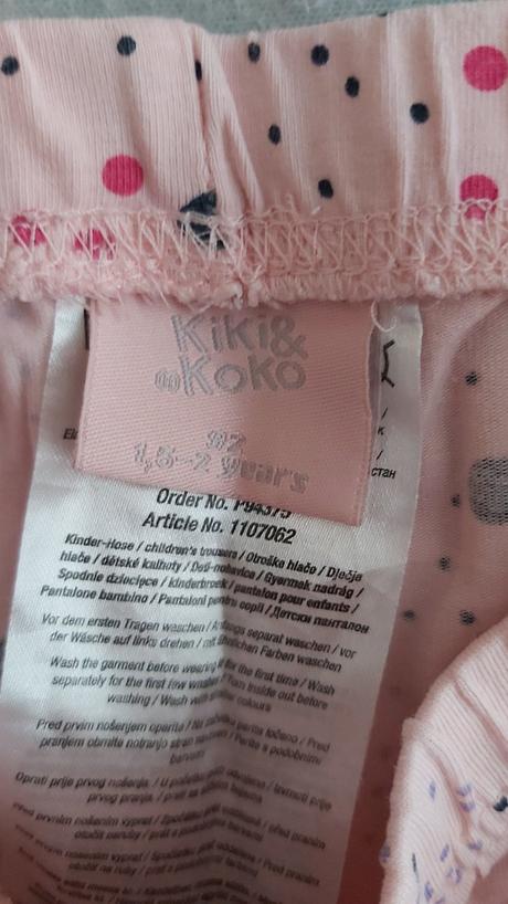 2x krátke legíny 92, kiki&koko,92