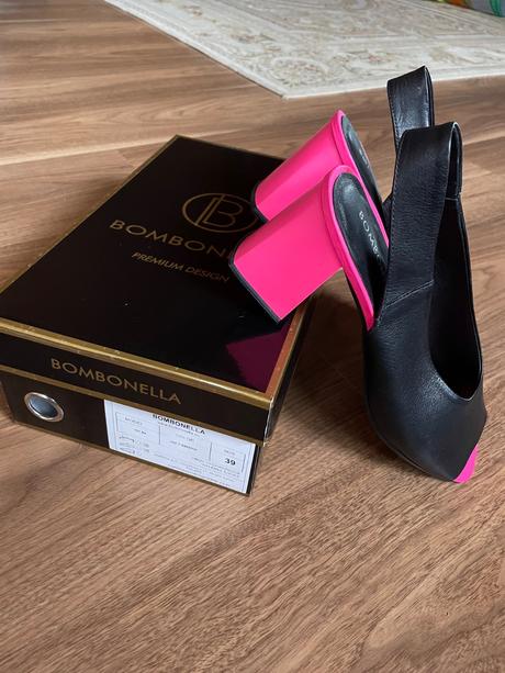 Kožené sandálky bombonella, 39