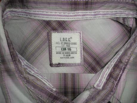 Dievčenská károvaná košeľa zn. h&m veľ. 116-122, h&m,116