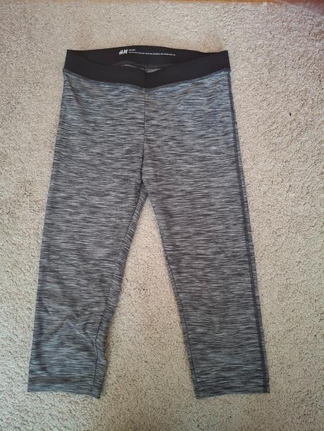 Športové dĺžkou ako capri leginy, h&m,146