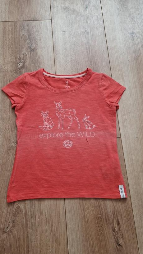 Tričko s krátkym rukávom zn. zajo veľ. 122-128  cm, zajo,122