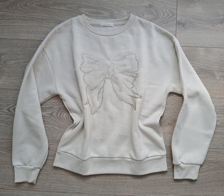 Bezova mikina s vysivkou, m