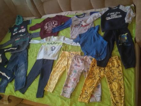 Mix oblečenia pre chlapca, 86–98