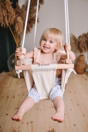 Incababy junior hojdačka cream,