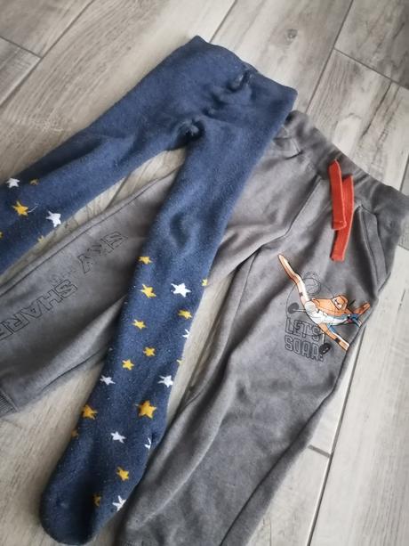 Tepláky + froté pančušky 110, 110