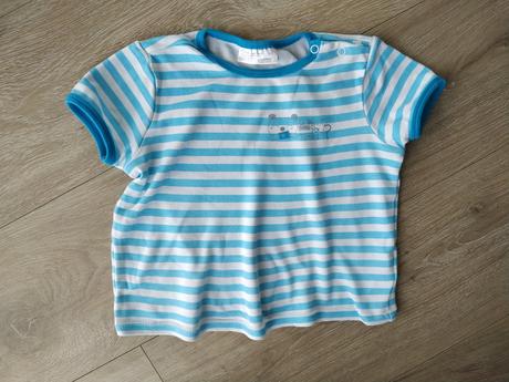 Pruhované tričko, veľk. 86 darujem, ergee,86