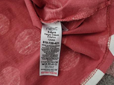 Krásne šaty top stav, next,116