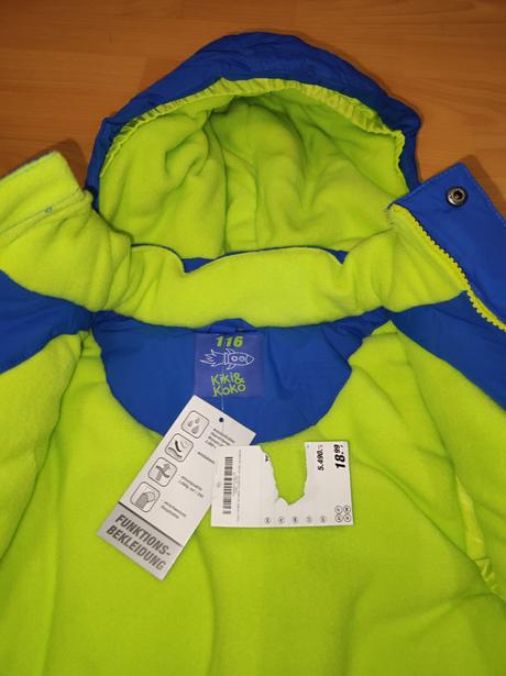 Chlapčenská zimná bunda 116 nova, kik,116
