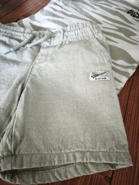 Suprava kratasy + tričko zara 104, zara,104