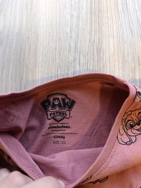 Set 3 dievčenských tričiek - labková patrola, sinsay,122