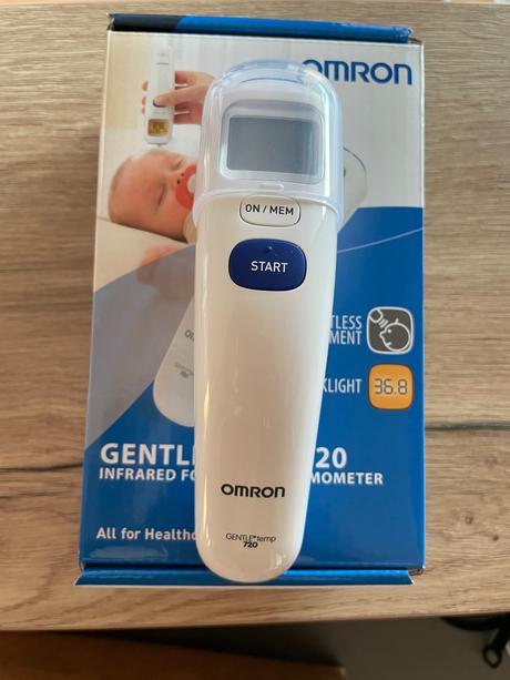 Teplomer omron gentle temp 720, omron