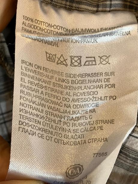 Chlapčenská kockovaná košeľa c&a (116), palomino,116