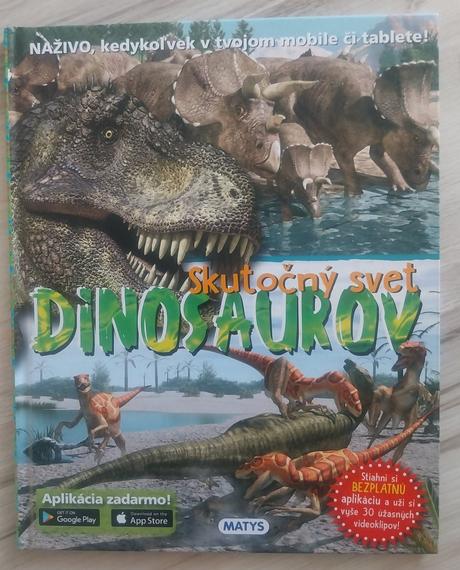 Kniha skutočný svet dinosaurov, 
