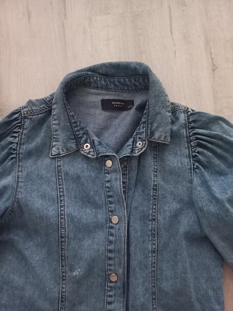 Dámske rifľové šaty, reserved,m