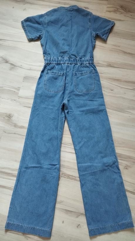 Dámsky riflový overal, s