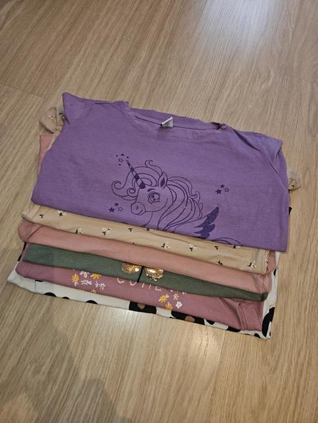 6x tricko vel.122, 122–134