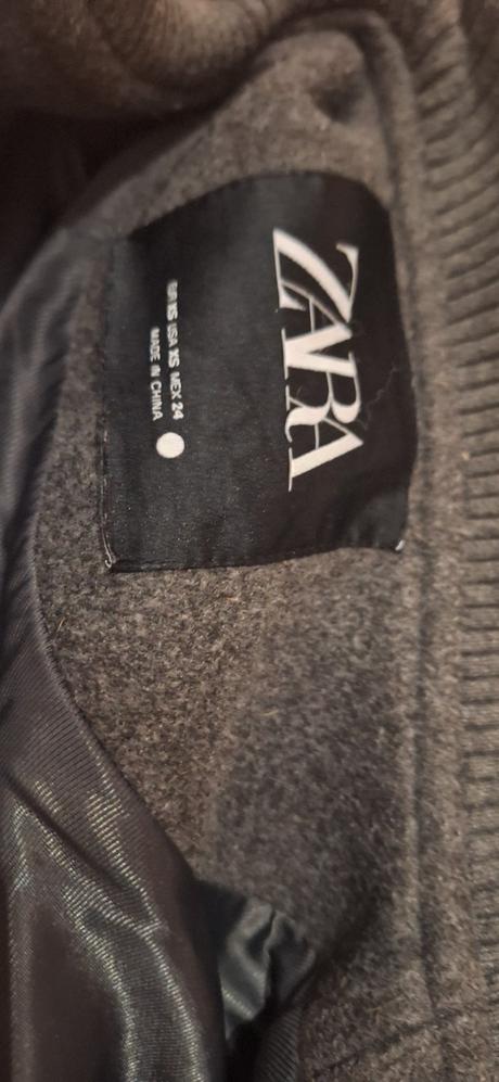 Zara bomber prechodna bunda vlna 34/36/38, zara,s