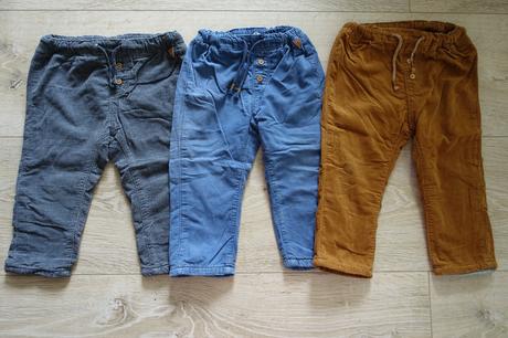 Podteplené nohavice, h&m,86