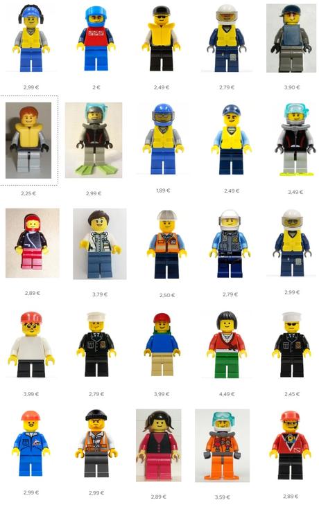 Originálne lego mini figúrky, panáčikovia, 