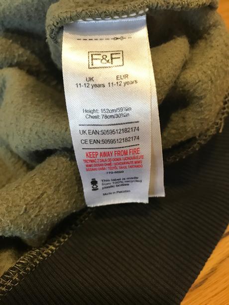 Teplejsia chlap.mikina vel.152, f&f,152