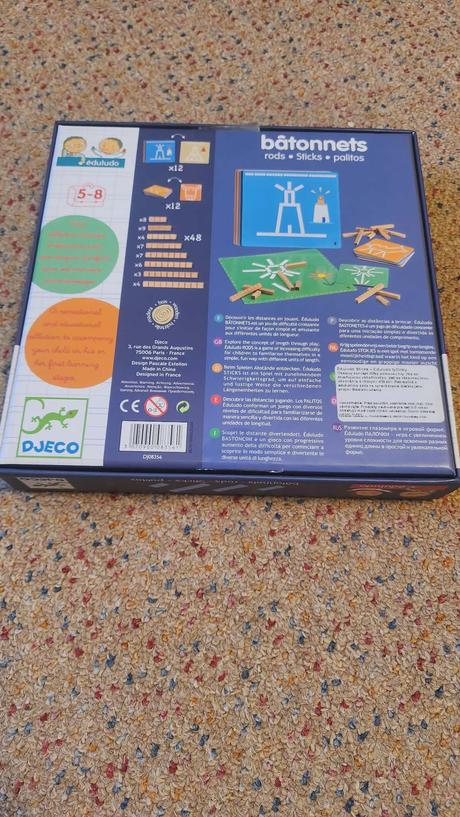 Djeco eduludo tyčinky, 