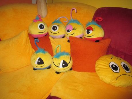 Plyšové gule loptoši,