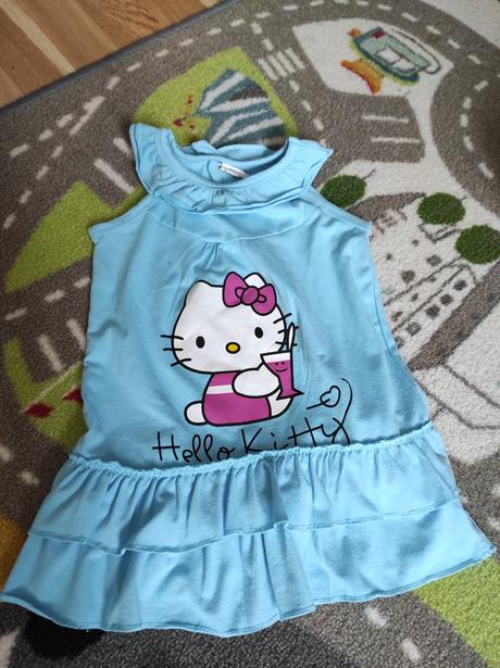 Tunika / saty hello kitty 86/92 spolu 5 eur, 86