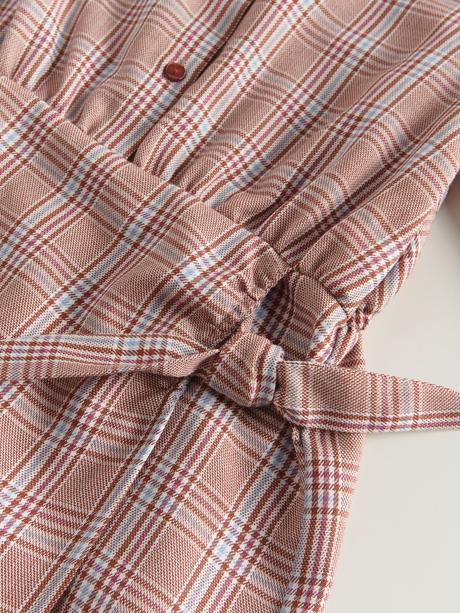 Košeľové šaty karo, reserved,158