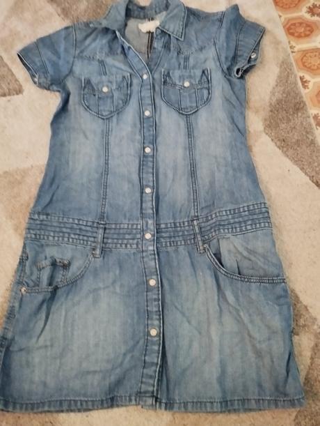 Detské riflové šaty, 158